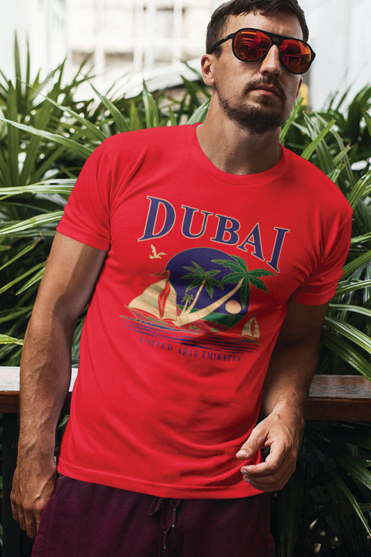 Men Dubai Short Sleeve T-Shirt D- 69