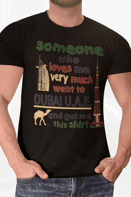 Men Dubai T-Shirt Maikling Manggas D-70