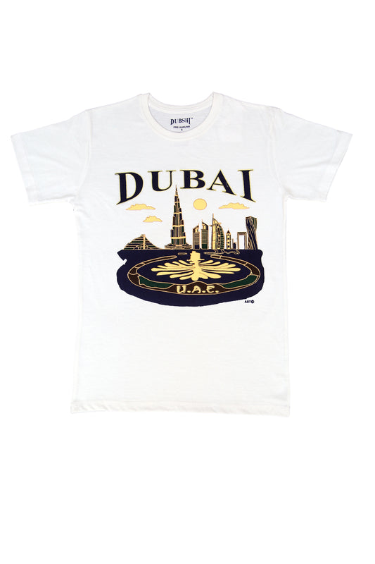 Men Dubai T-Shirt Maikling Manggas D-153