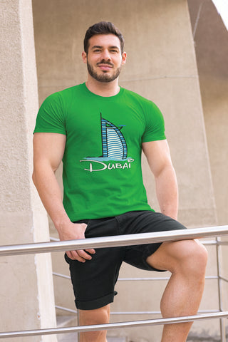 Men Dubai T-Shirt Short Sleeve D-100