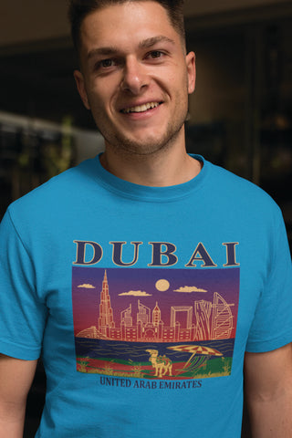 Men Dubai T-Shirt Short Sleeve D-103