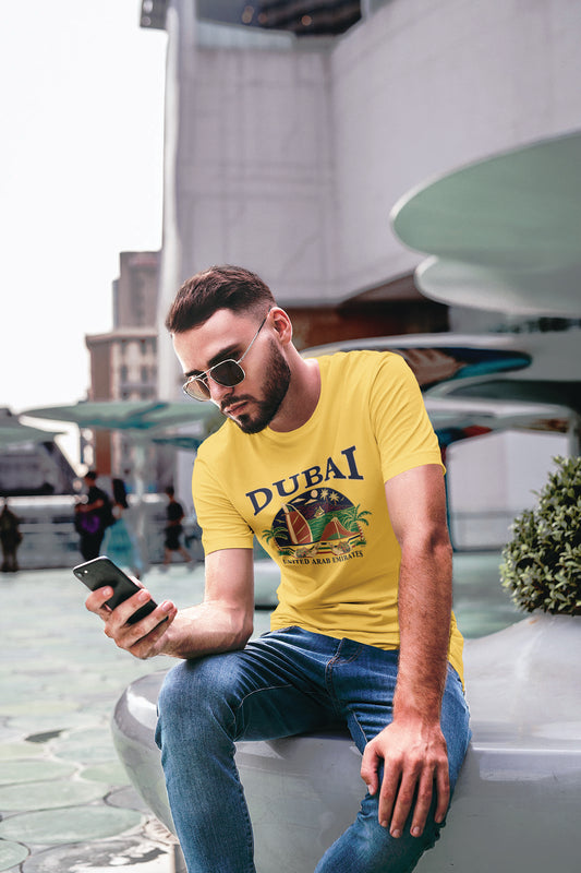 Men Dubai T-Shirt Short Sleeve D-115