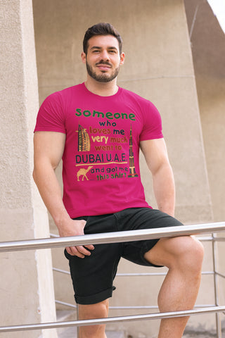 Men Dubai T-Shirt Short Sleeve D-70