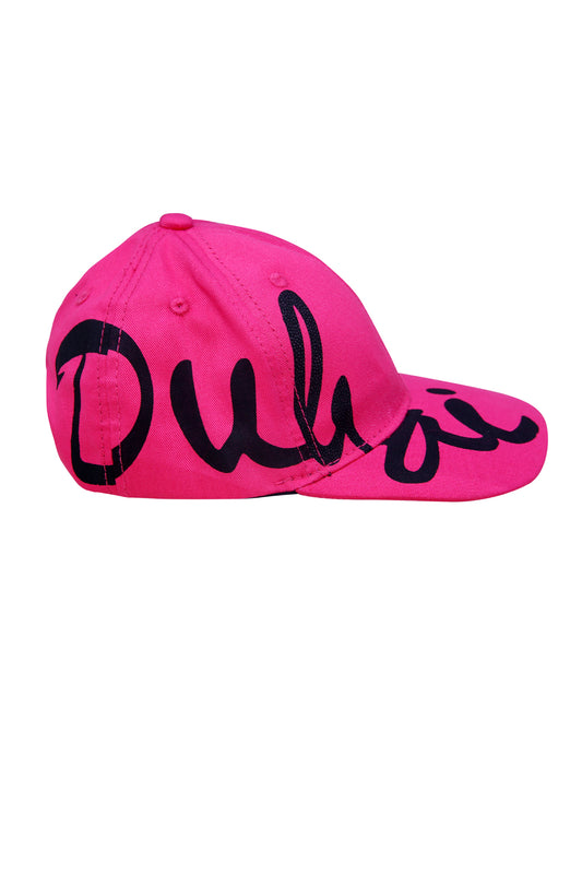 Dubai Adjustable Cap Fuchsia/Black Drop Name