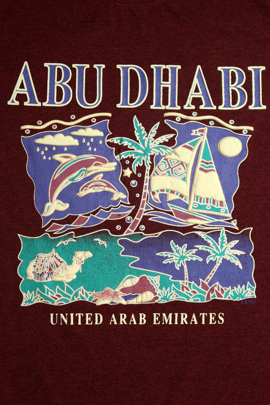 Unisex Abu-Dhabi T-Shirt Short Sleeve D-114
