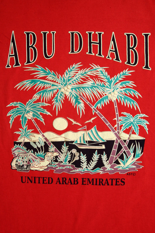 Unisex Abu-Dhabi T-Shirt Short Sleeve D-117