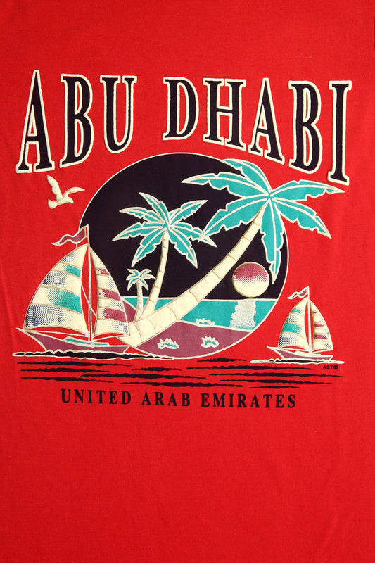 Unisex Abu-Dhabi T-Shirt Short Sleeve D-69
