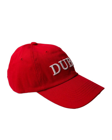 Dubai Cap Embroidery Red
