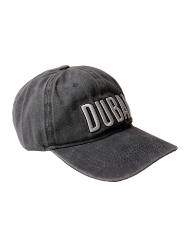 Dubai Cap Embroidery Slate