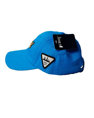 Dubai Cap Embroidery Light Blue