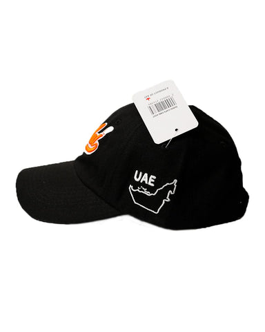 Dubai Cap Embroidery Black