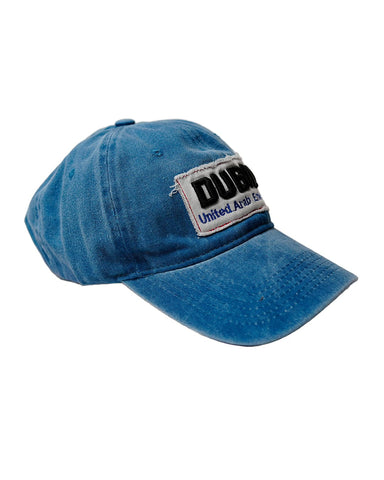 Dubai Cap Embroidery Dark Blue