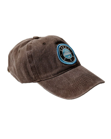 Dubai Cap Embroidery Brown