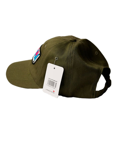 Dubai Cap Embroidery Olive