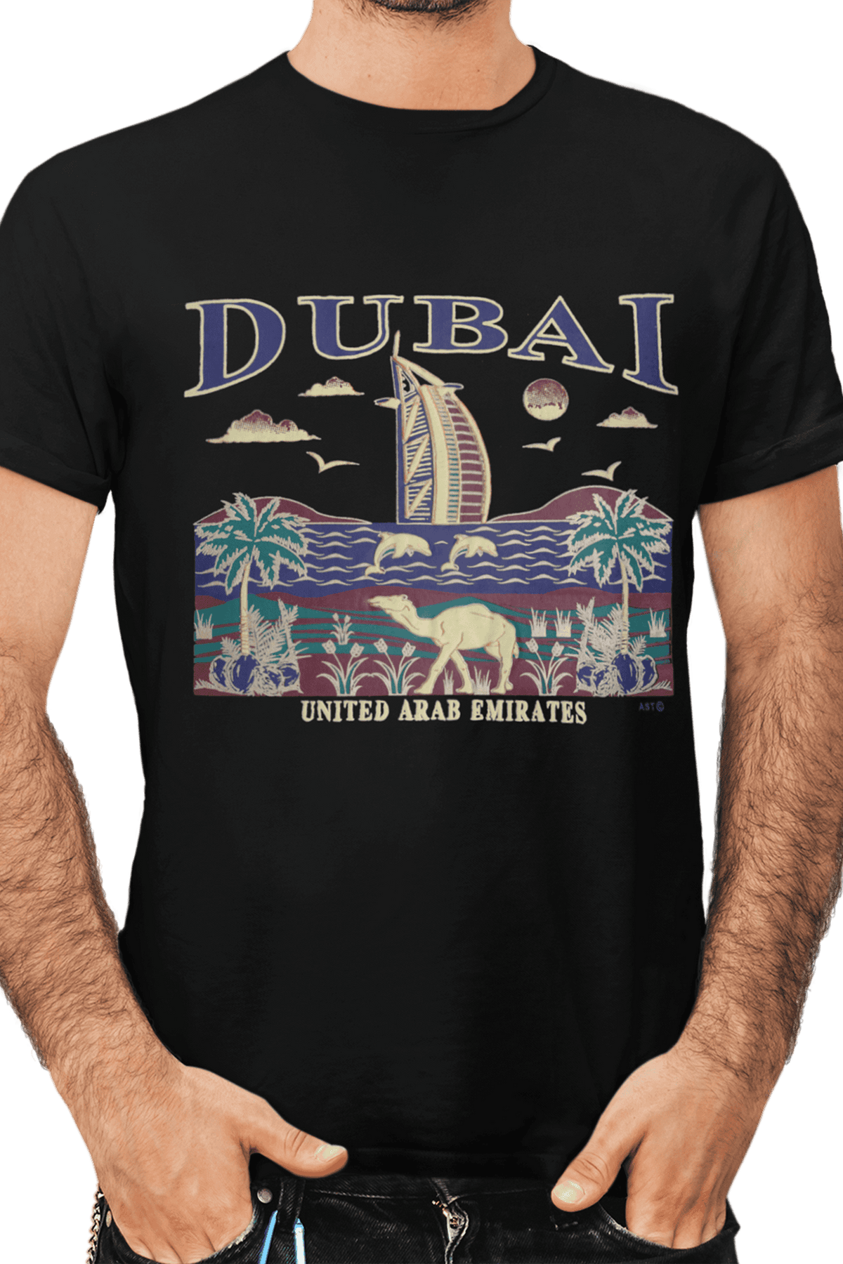 Unisex Dubai T-Shirt Short Sleeve D-159