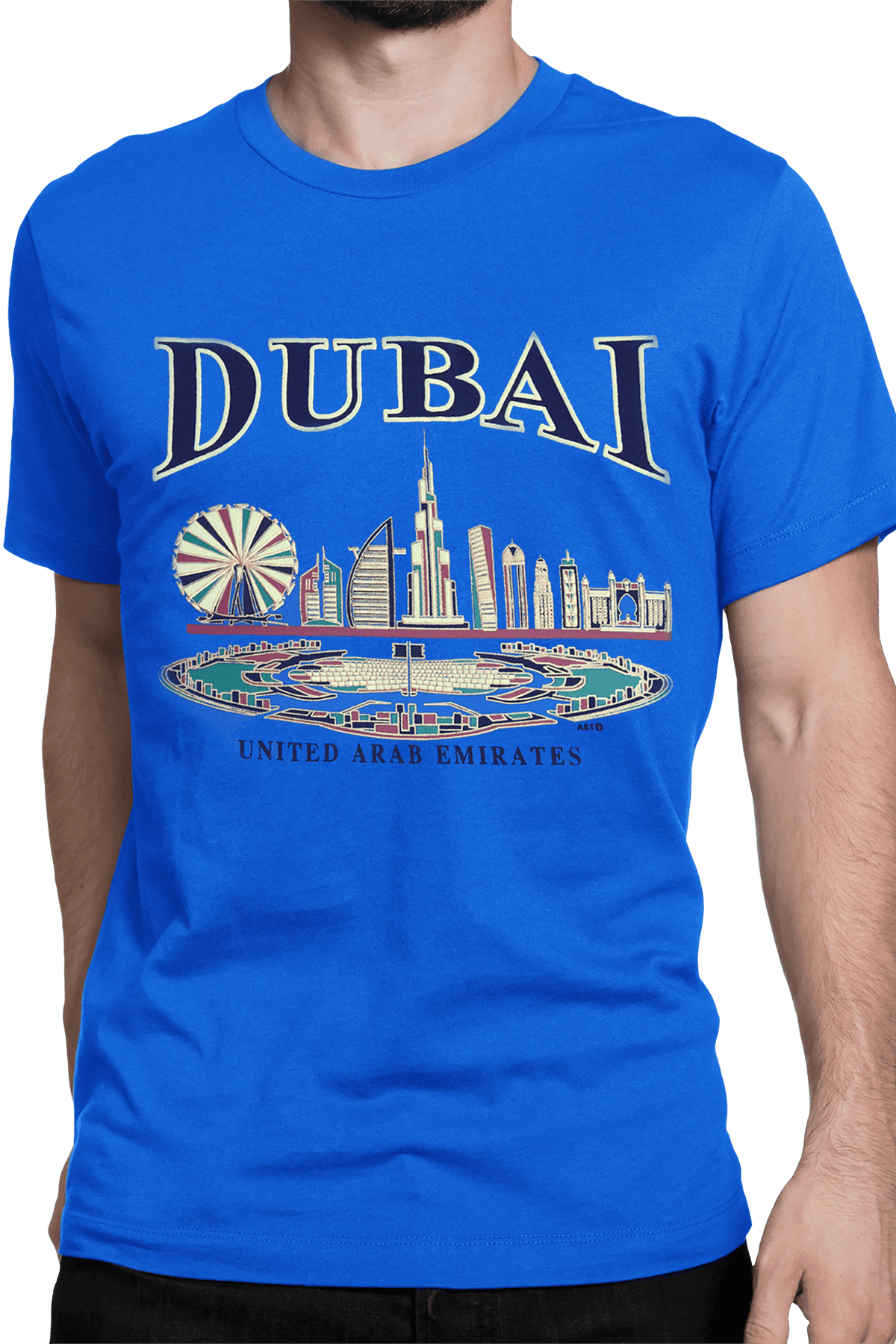 Unisex Dubai T-Shirt Short Sleeve D-162