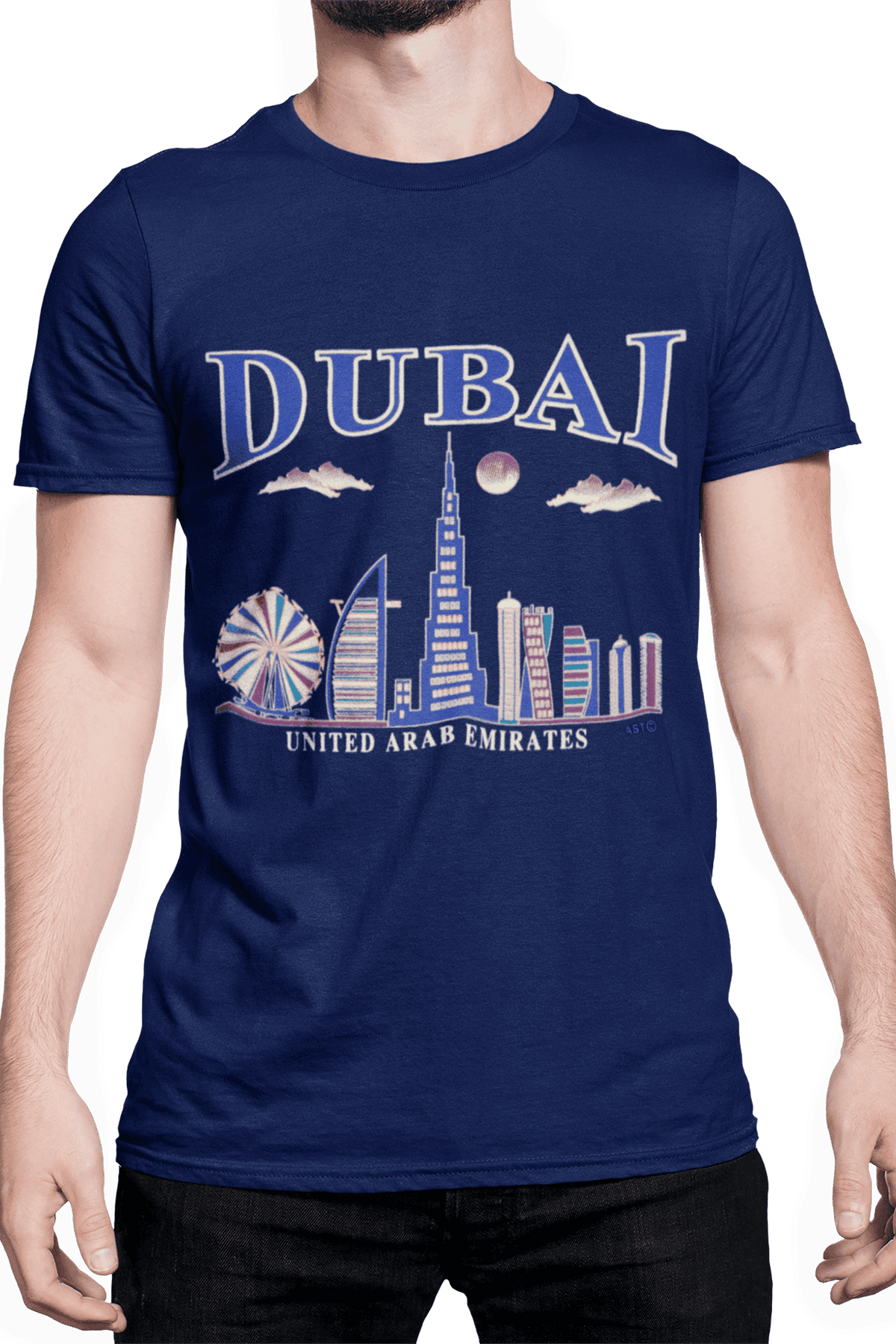 Unisex Dubai T-Shirt Short Sleeve D-163