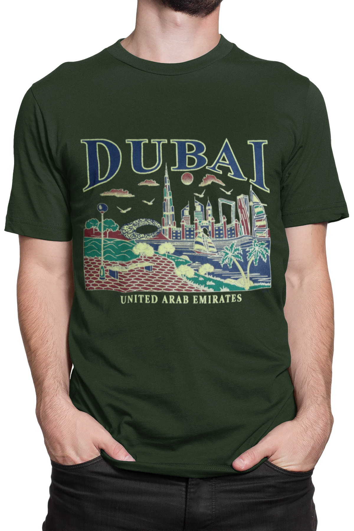 Unisex Dubai T-Shirt D# 200