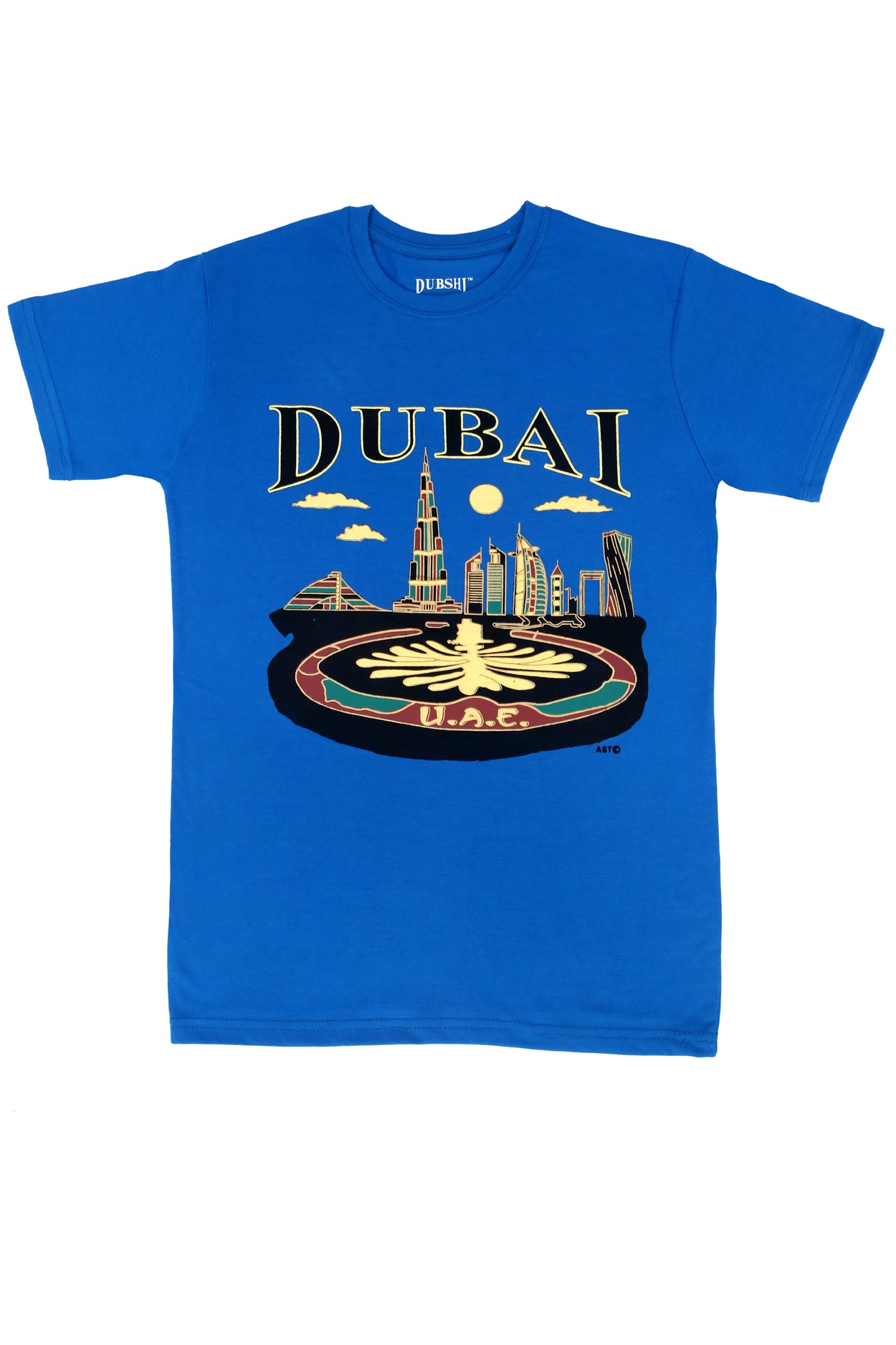 Men Dubai T-Shirt Maikling Manggas D-153