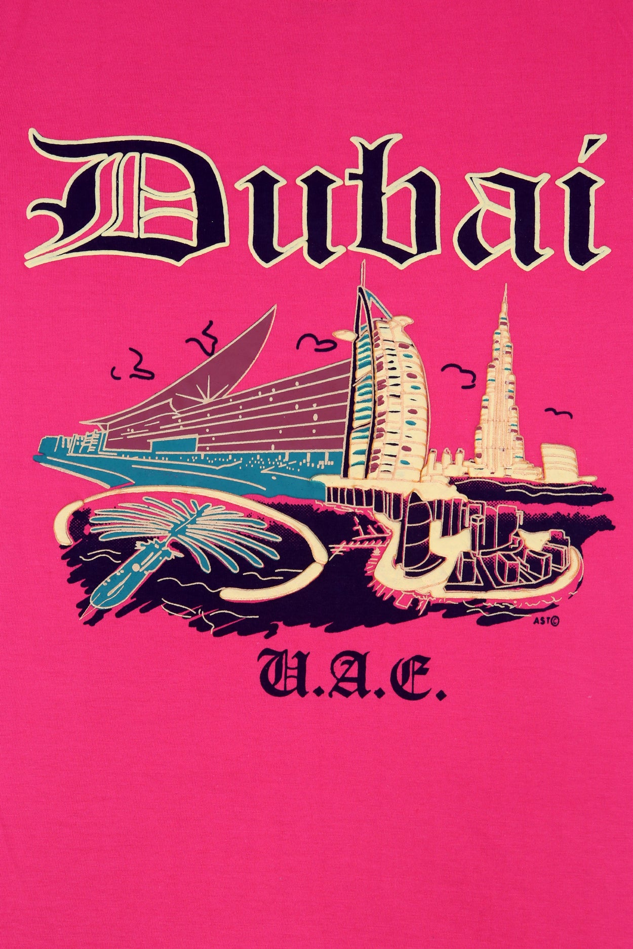 Men Dubai T-Shirt Maikling Manggas D-23