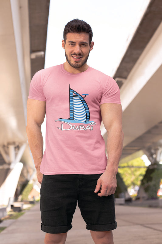 Men Dubai T-Shirt Short Sleeve D-100