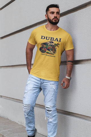 Men Dubai T-shirt Maikling Manggas D - 112