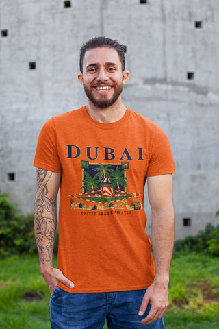 Men Dubai T-Shirt Maikling Manggas D-80
