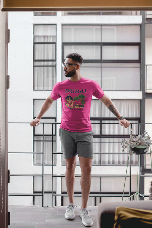 Men Dubai T-Shirt Short Sleeve D-119