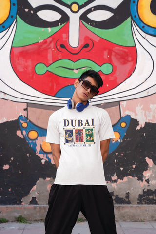Men Dubai T-Shirt Maikling Manggas D-63