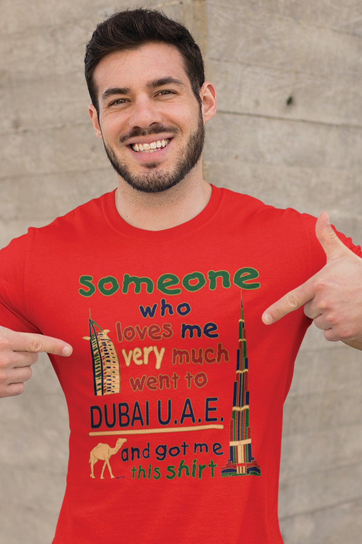 Men Dubai T-Shirt Maikling Manggas D-70