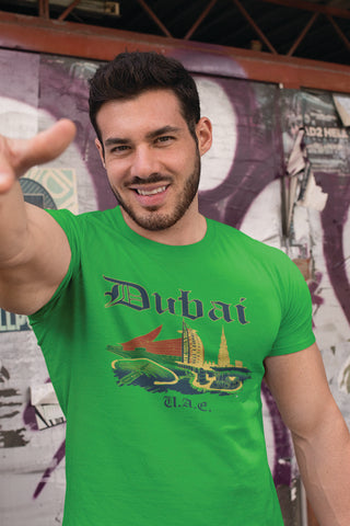 Men Dubai T-Shirt Maikling Manggas D-23