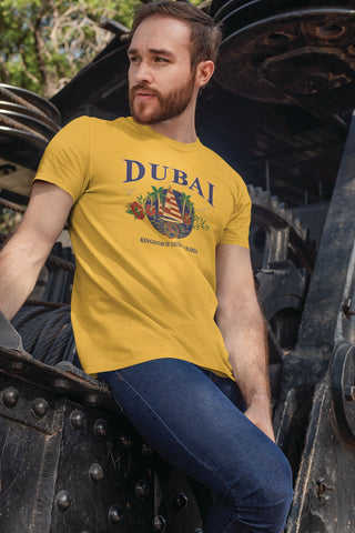 Men Dubai T-Shirt Short Sleeve D-82