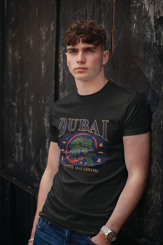 Men Dubai T-Shirt Short Sleeve D-99