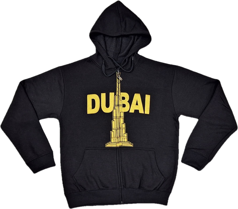 Dubai Black Gold Jacket Burj Khalifah