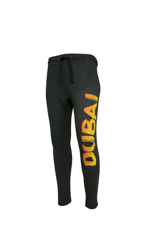 Men Dubai Trouser With Rainbow Orange