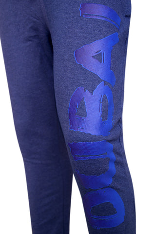 Men Dubai Trouser With Rainbow Blue