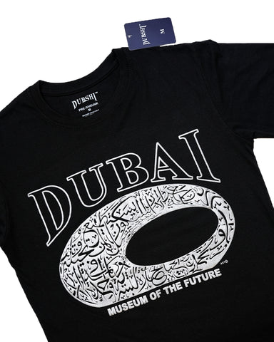 Dubai T-Shirt Black Silver D-216