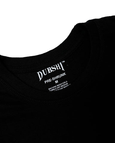 Dubai T-Shirt Black Gold D-200
