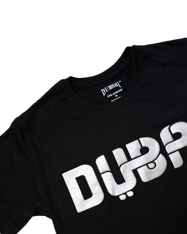 Dubai T-Shirt Black Silver D-168