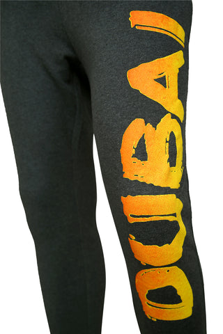 Men Dubai Trouser With Rainbow Orange